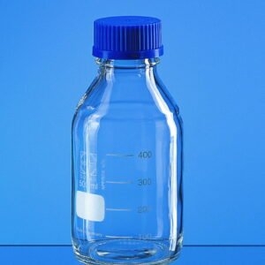 Laboratory bottle 500ml, DURAN, with thread with graduation pack of 10
