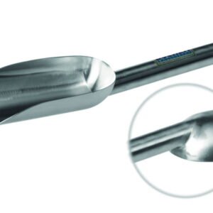BOCHEM Chemical Scoop 310 mm D=82 mm, 18/8-steel, 0.25 Ltr