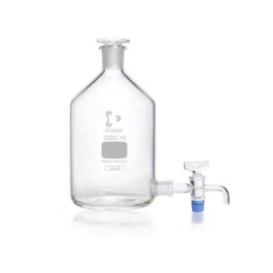 DWK Duran Aspirator Bottle 2000 ml, Neck NS 29/32, Tubulature NS 19/26