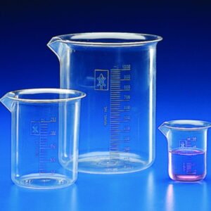 Kartell 50 ml Beaker, PMP, TPX, Low Form, Graduated, Autoclavable