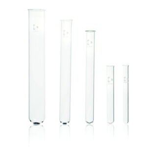 DWK Duran Test Tubes 20x150 mm, with Rim, Pack of 100