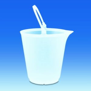 VITLAB Buckets, PP, with Spout and Handle, 12 L Capacity