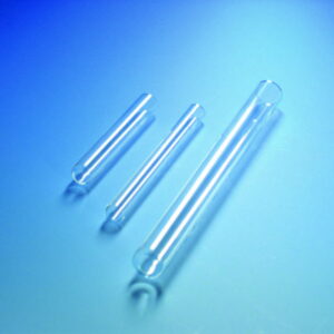 Scherf Test Tubes, Soda Glass, Without Rim, 14 × 100 mm, Wall 0.8-0.9 mm, Pack of 250