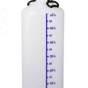 Bürkle Storage Bottle 60 Liters HDPE, with Threaded Ends