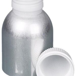 Bürkle Aluminium Bottles – 120 mL with PP Screw Cap (Pack of 10)