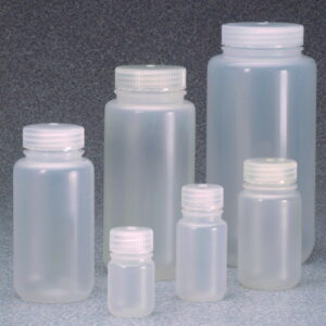 Thermo Nalgene Wide-Mouth PPCO Economy Bottle with Screw Cap, 1000 mL