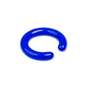 Heathrow Scientific Lab Ring Lead, 42 mm C-Shape, Vinyl Coated, Blue for 125-500 mL Flasks