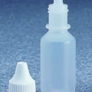 Thermo Nalgene LDPE Dropping Bottle, 15mL, Transparent with Coloured Leak-Proof Cap