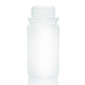 BRAND Square Bottle 250 ml, GL 45 PE-HD, Wide Neck