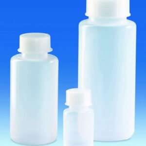 VITLAB Wide Mouth Bottle 1000 ml PE with Screw Cap PP