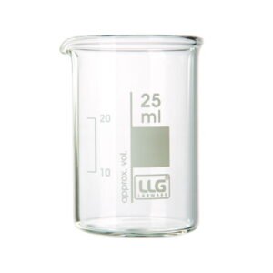 LLG-Beaker, boro 3.3, low form, 800 ml, pack of 6