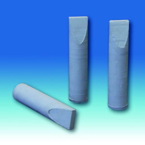 Deutsch & Neumann Red Rubber Test Tube Cleaner – Spade Shape