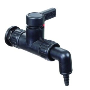 Bürkle Stopcock LaboPlast PA, 3/4" Internal/External, Conductible