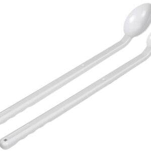 Bürkle Sample Spoon, Long Handle, 5 ml, PS, White, Sterile, Pack of 10