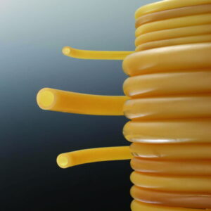 Deutsch & Neumann Latex Tubing 3.00 x 1.00 mm Natural Rubber NR Light Transparent Sterilizable to 120°C