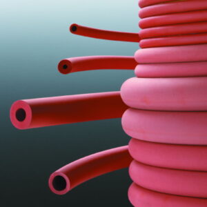Deutsch & Neumann Red Rubber Tubing 5mm ID x 1.5mm Wall