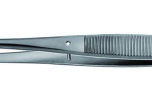 Preparation grasping forceps 200 mm straight, with guide pins, Waugh and very fine tip, Wironit