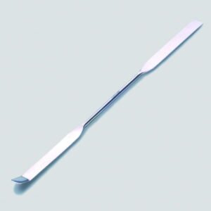 ISOLAB Double-Ended Spatula 150 mm Type Chattaway 18/10 Steel