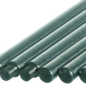 BOCHEM Support Rods, 18/8 Steel, 12 mm O.D., M10 Thread, Length 1000 mm