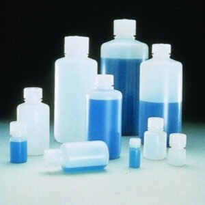 Thermo Nalgene Narrow Neck Bottle 500 mL HDPE with Screw Cap (Pack of 12)