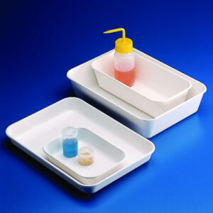 Kartell Tray Suitable for Foodstuffs and General Laboratory Use ABS White 300 x 409 x 42 mm