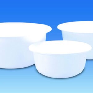 VITLAB 1 L Polypropylene Basin, Ø 160 mm, Height 70 mm