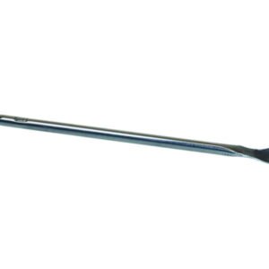 LLG Spatula, Double End, 210 mm, Stainless Steel, Curved, 15 x 35 mm