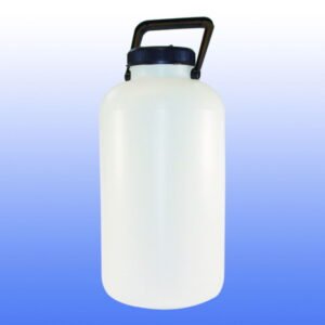 LLG Bottle Carboy 10 Ltr, Wide Mouth Ø 210 x H 420mm, without Stopcock, HDPE