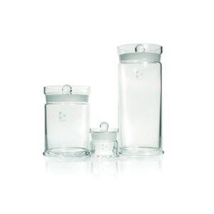 DWK Duran Specimen Jar with Ground-In Knobbed Lid (65 x 63 mm)​