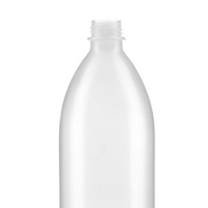Kautex Narrow Neck Bottle 500 mL, LDPE Clear, Without Screw Cap (Use with 6.291 535)