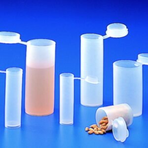 Kartell Jar 25.0 mL PE LD with Lid, 32 x 52 mm