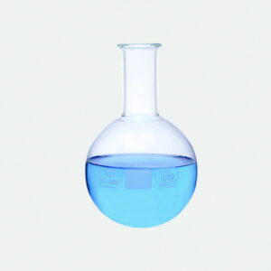 ISOLAB Round Bottom Flask 1000 mL Clear Glass, Pack of 10