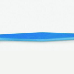LLG Macro Spoon Spatula 210mm, PP, Blue, Flat End with Knife Edge, Pack of 25