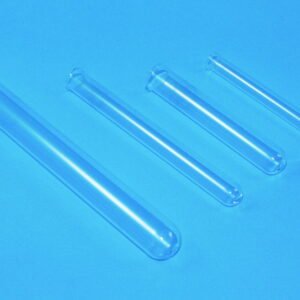 LLG Test Tubes Fiolax 14x130mm with Beaded Rim, Pack of 100