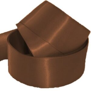DFS Cocoa Brown (7mm) Satin Ribbon