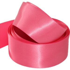 DFS Lipstick Rose Pink (25mm) Satin Ribbon