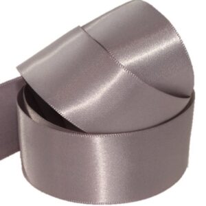DFS Steel Pewter (25mm) Satin Ribbon