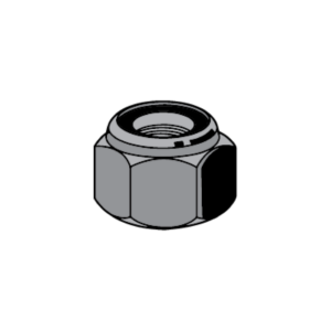Locknut Nyloc Hexagon Nuts (Din985) Pack Of 100'S