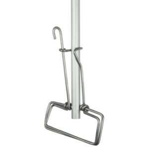 Fan Mop Holder Spring Clip and Aluminium Handle
