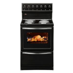 Univa U116B 4 Plate Black Stove