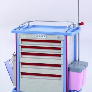 Emergency Trolley 5 Drawers With Related Accessories F5-1-11