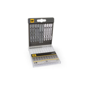 Cat 10Pcs Jigsaw Blades (Wood And Metal Basic)