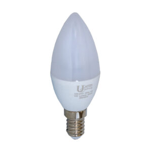 United Electrical Lamp Led Candle Cw E14 5W