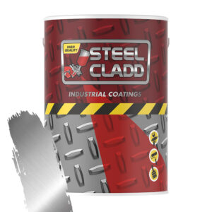 Steel Cladd Enamel Brilliant Aluminium 20L