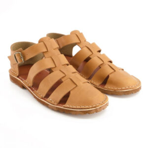 Bata Safari Mens Sandal Close Toe Tan Size 10