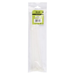 Nexus Cable Ties T501 4.8Mmx300Mm White 20 Pack