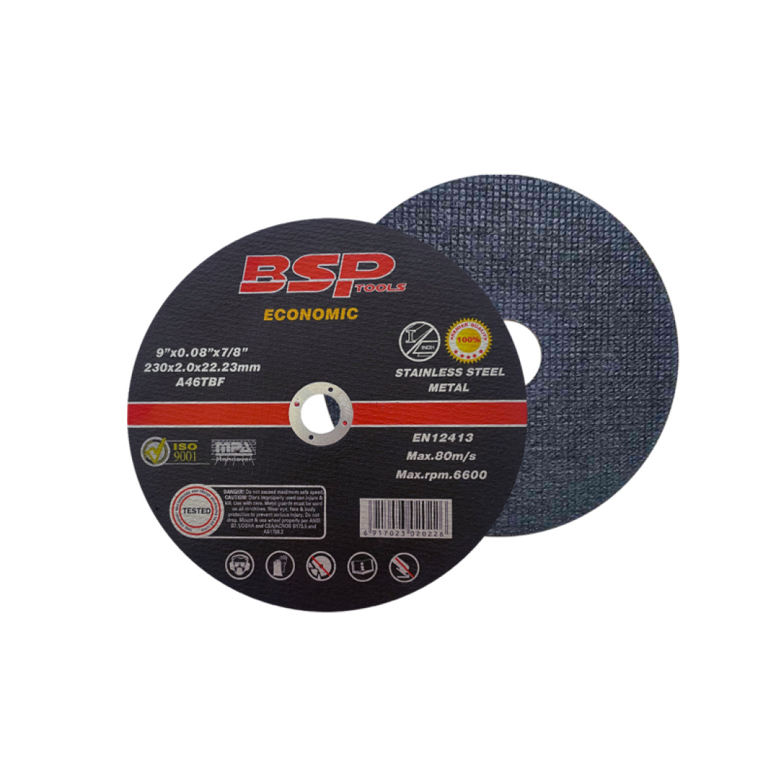 Binic Eco Cut Off Disc 115X1.0X22.2Mm 10Pc