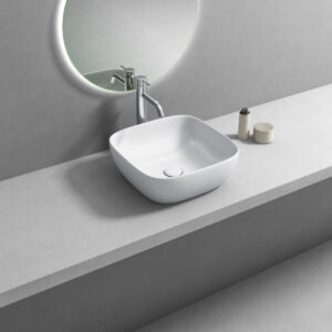Basin Free Standing Virgo 0T/H Sq 410X410X150Mm