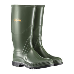 Wayne Gumboots Mens Olive/Black F1090 Size 12