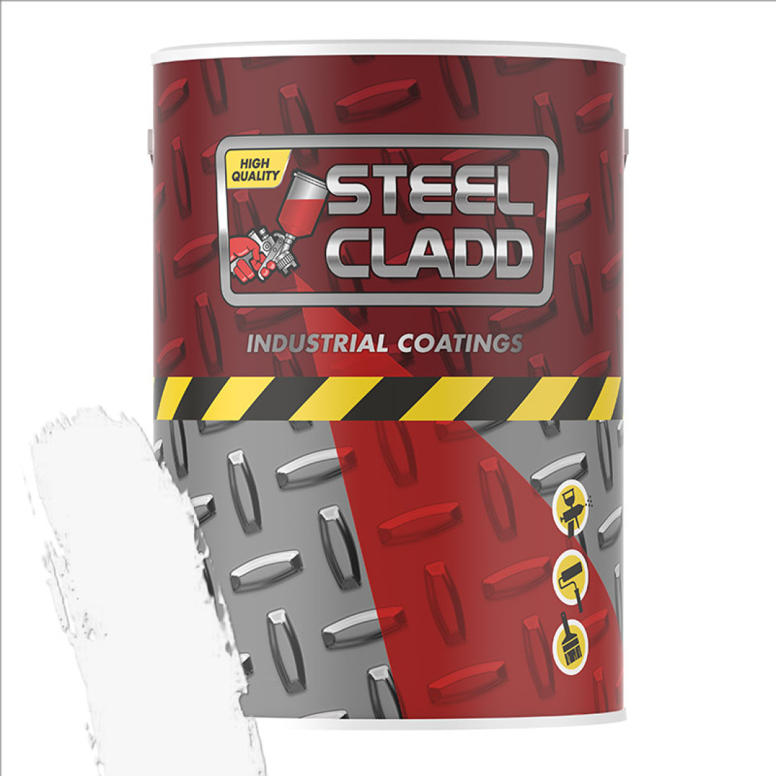 Steel Cladd Roadmarking White 5L
